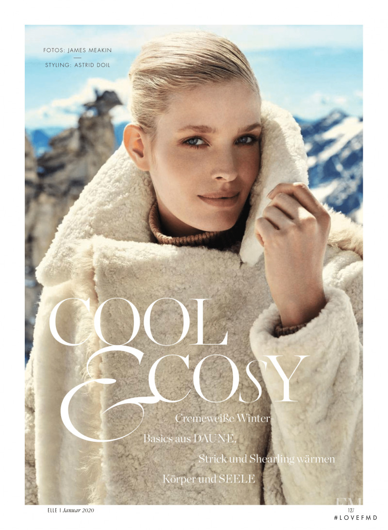 Alisa Ahmann featured in Cool Cosy, January 2020