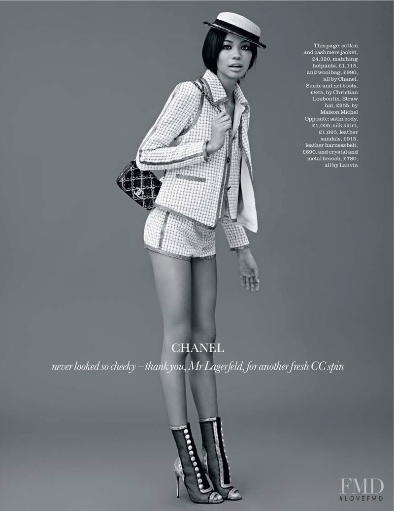 Chanel Iman featured in What The Hell, It\'s Chanel, February 2011