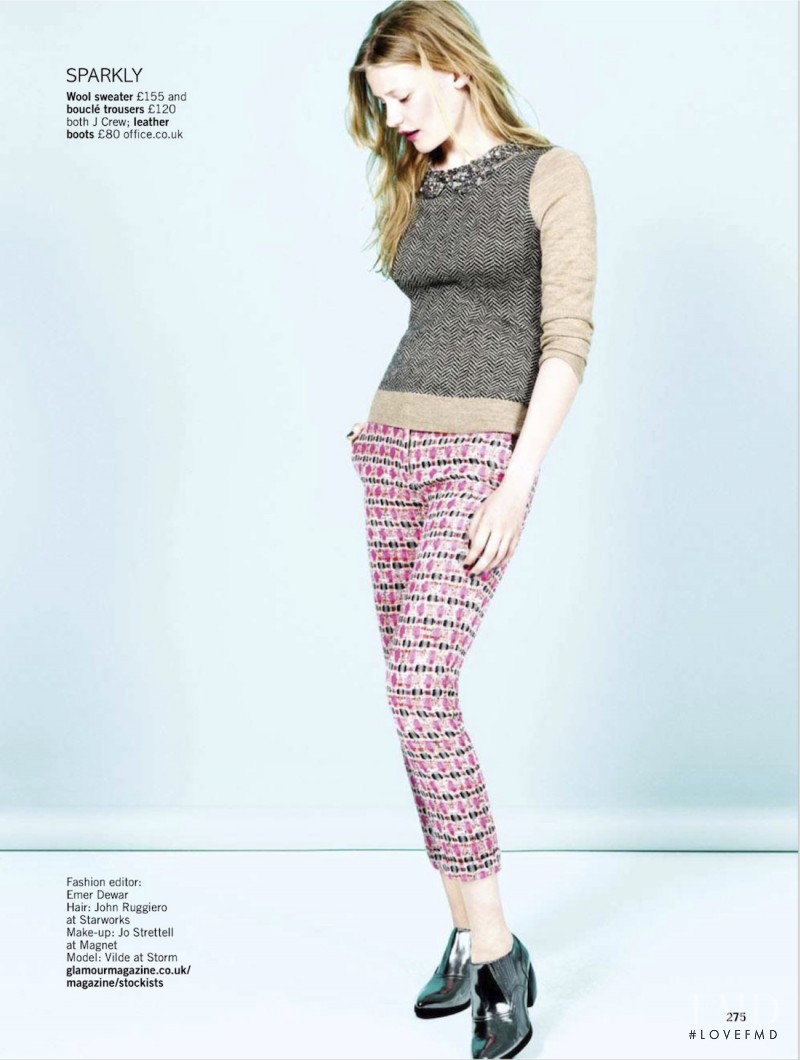 Vilde Gotschalksen featured in Look At Knits Now, December 2012