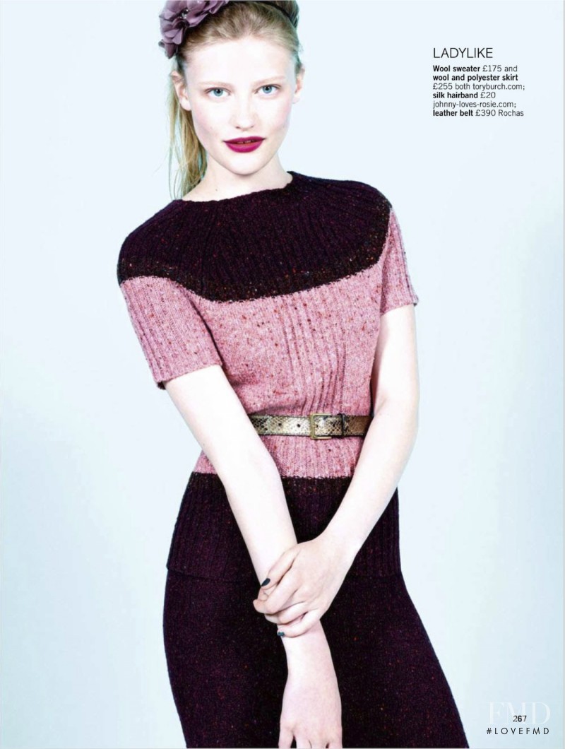 Vilde Gotschalksen featured in Look At Knits Now, December 2012