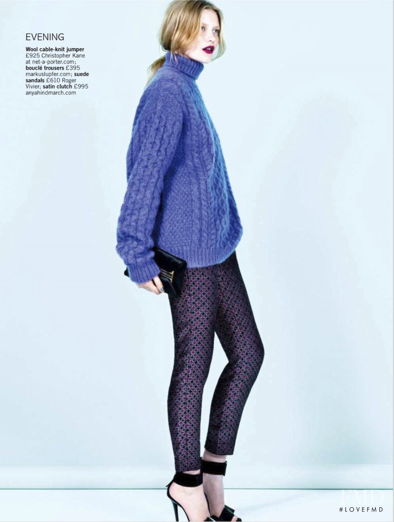 Vilde Gotschalksen featured in Look At Knits Now, December 2012