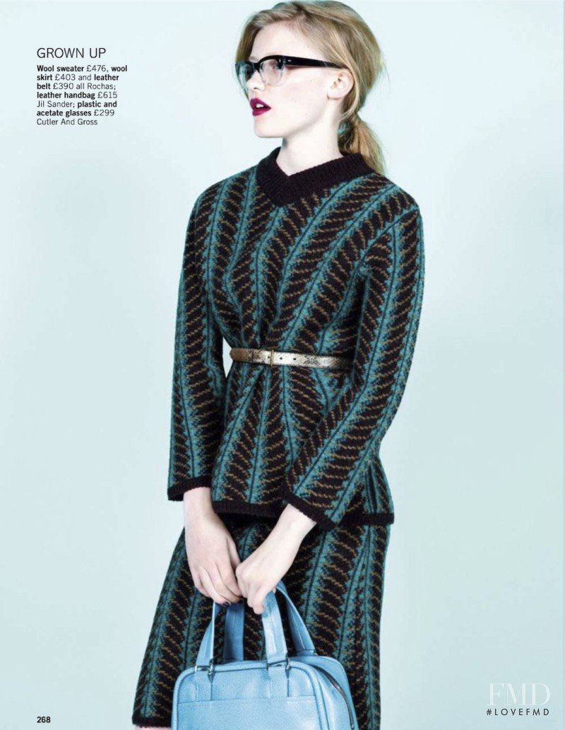 Vilde Gotschalksen featured in Look At Knits Now, December 2012