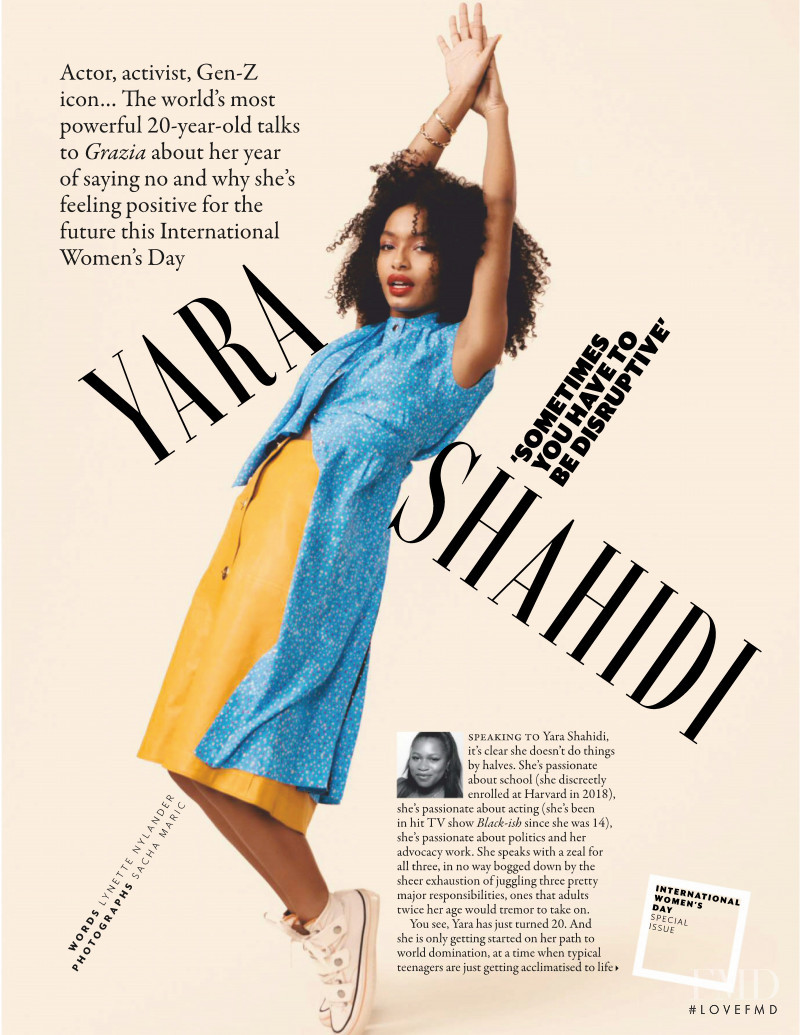 Yara Shahidi, March 2020