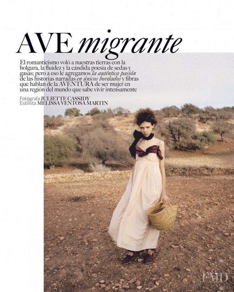 Lea Julian featured in Ave Migrante, April 2020