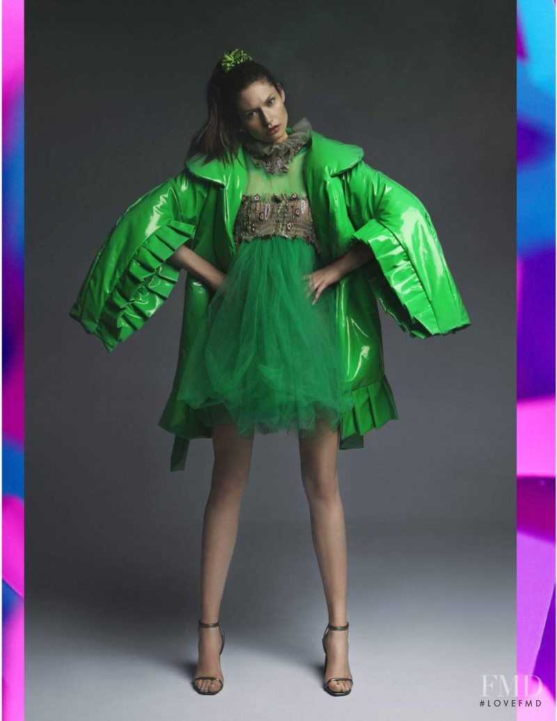 Kasia Krol featured in Detector of fashion color, February 2020