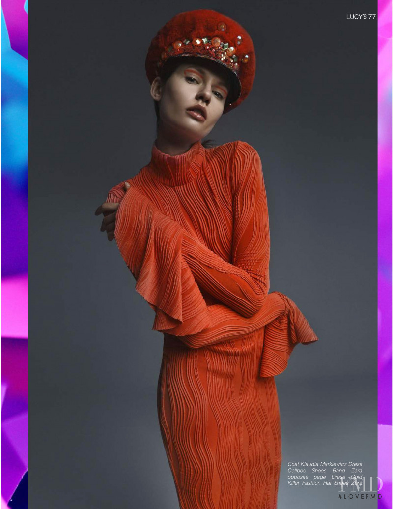 Kasia Krol featured in Detector of fashion color, February 2020