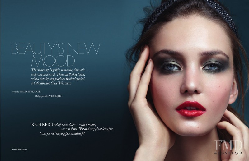 Nadine Ponce featured in Beauty\'s New Mood, December 2012