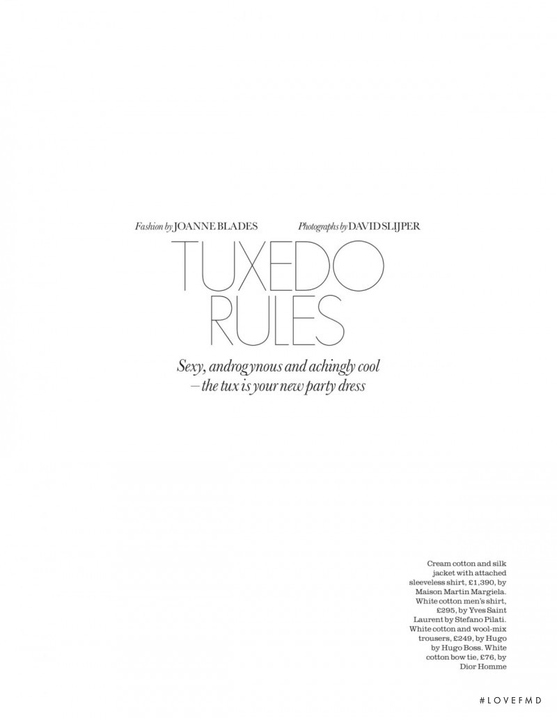 Tuxedo Rules, December 2012
