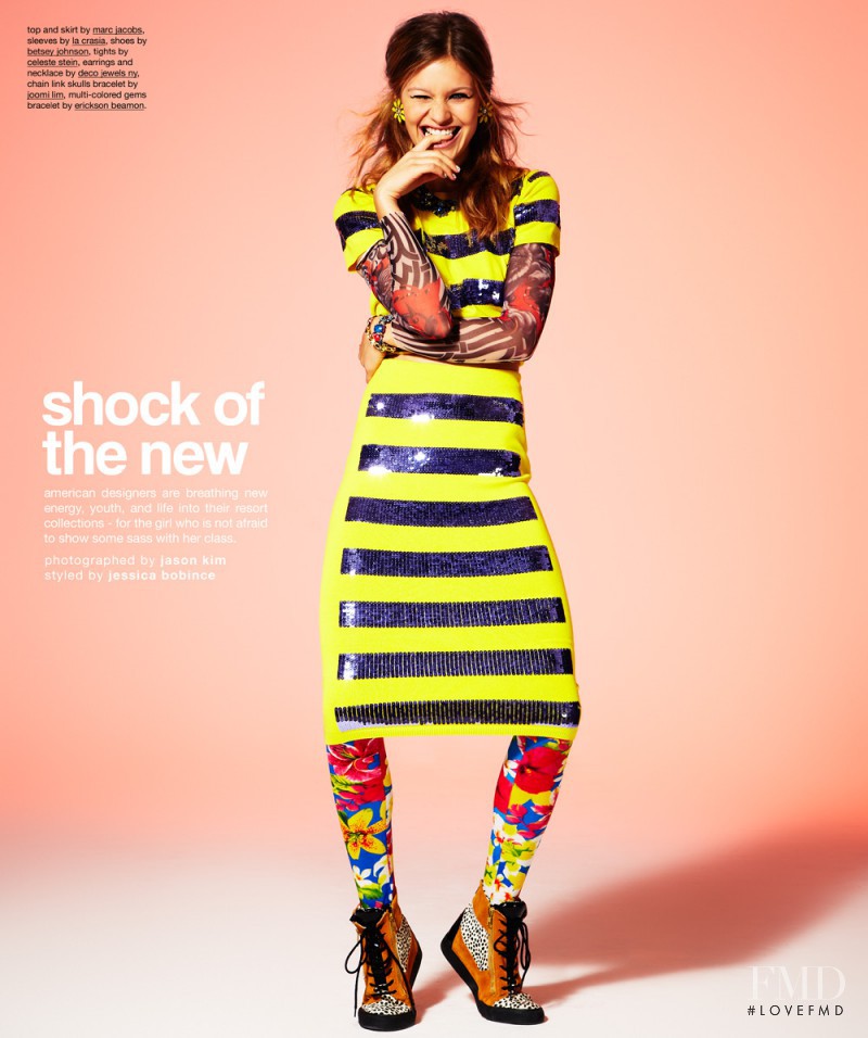 Caroline Corinth featured in Shock Of The New, November 2012