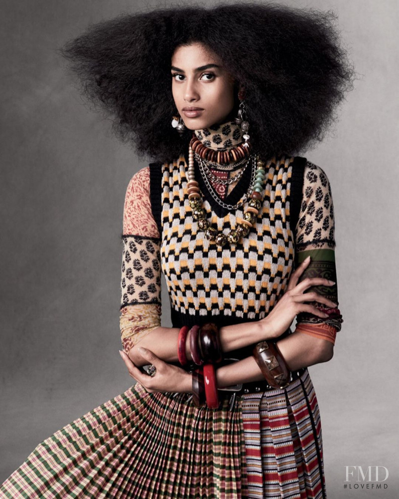 Imaan Hammam featured in Up Close and Personal, May 2020