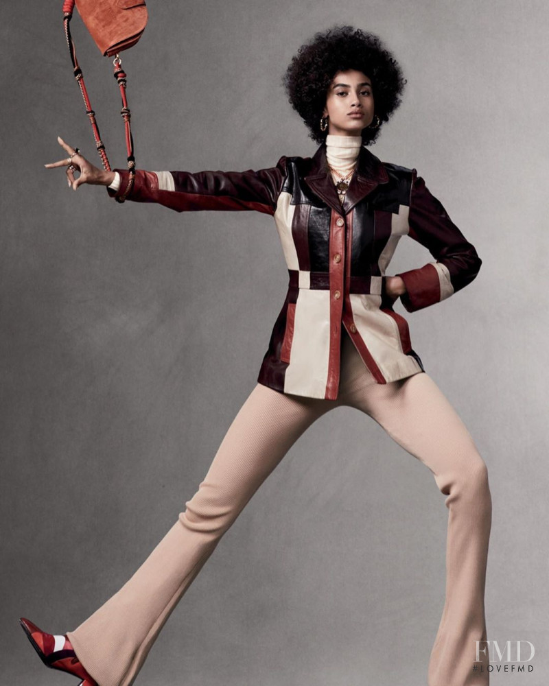 Imaan Hammam featured in Up Close and Personal, May 2020