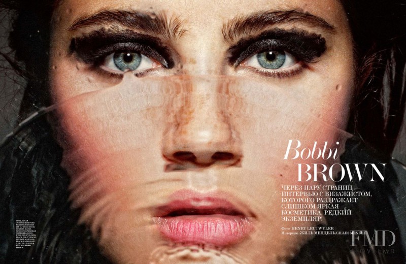 Anna Speckhart featured in Bobbi Brown, November 2012