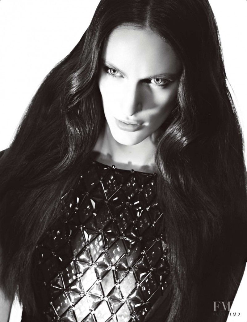 Franzi Mueller featured in Armour Amour, November 2012