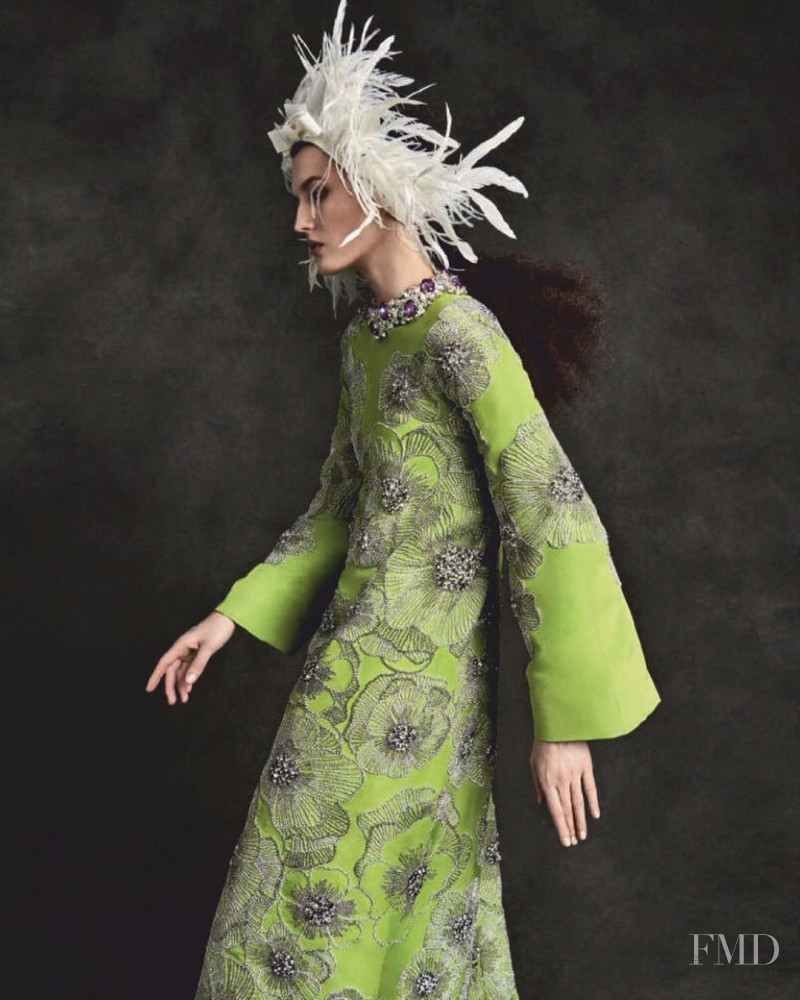 Katlin Aas featured in C\'est Ca La Couture, May 2020