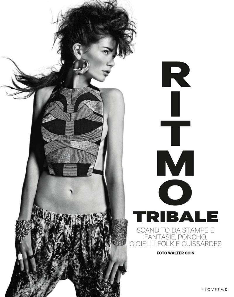 Sheila Marquez featured in Ritmo Tribale, November 2012