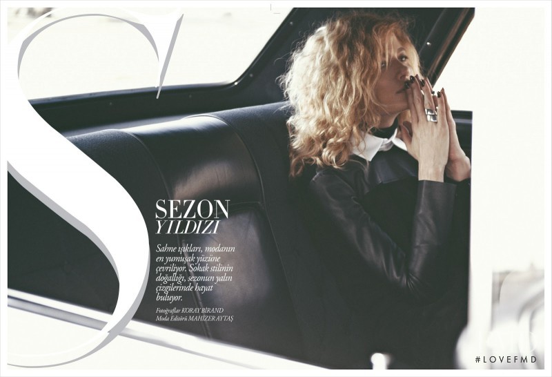 Michelle Buswell featured in Sezon Yildizi, November 2012