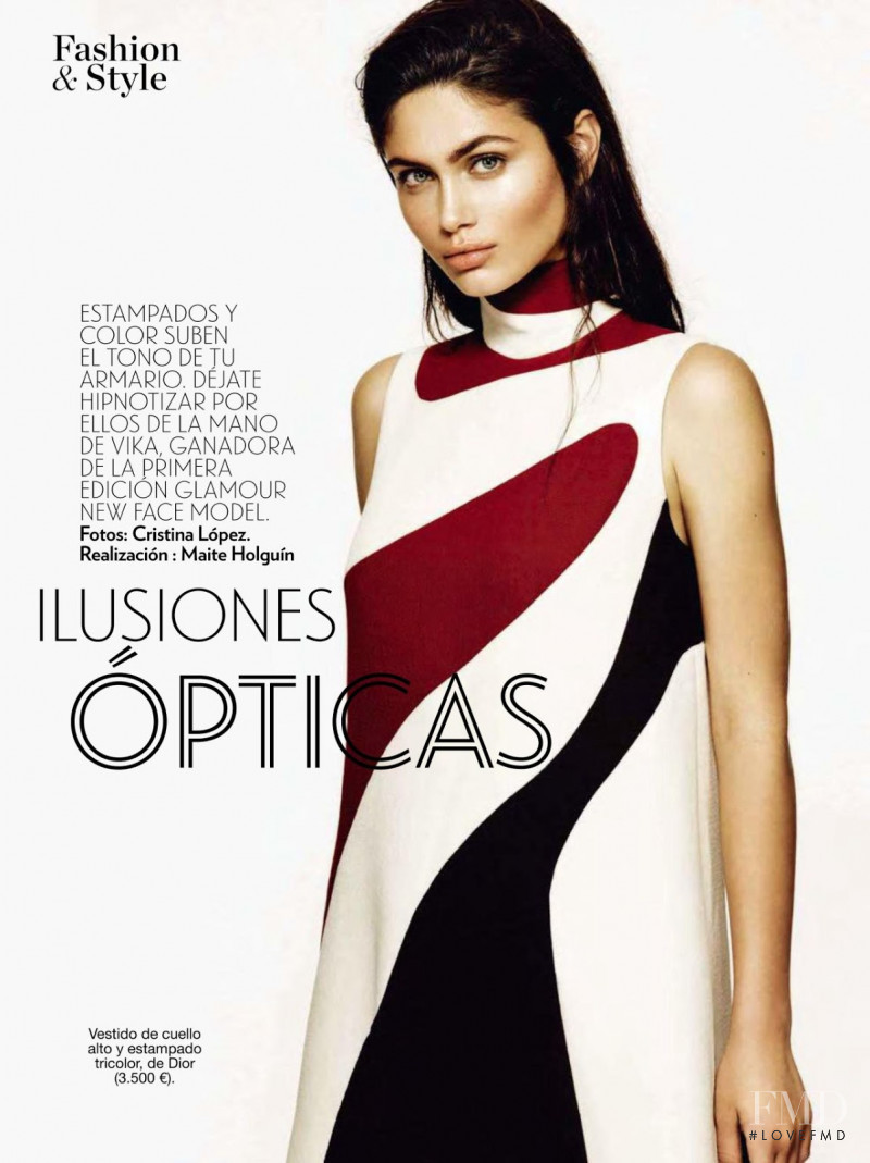 Victoria Bronova featured in Ilusiones Opticas, September 2015