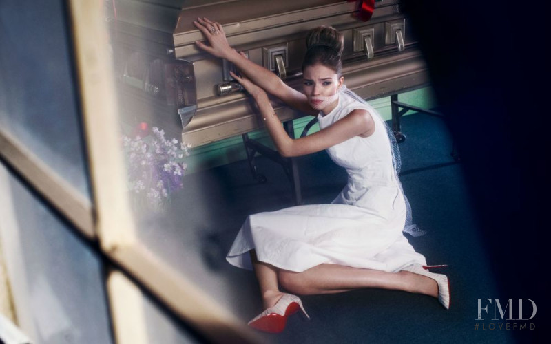 Sasha Luss featured in White Widow, March 2016