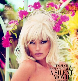 The Riddle Of Kate Moss in Vanity Fair USA with Kate Moss