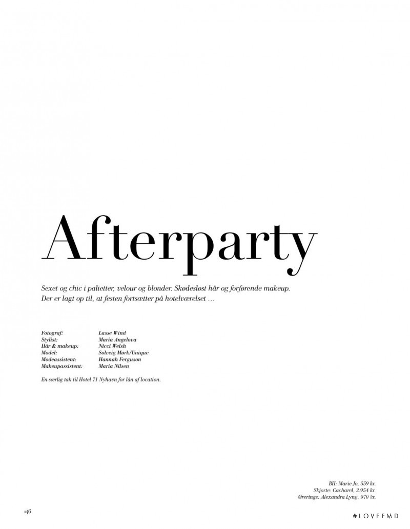 Afterparty, September 2016