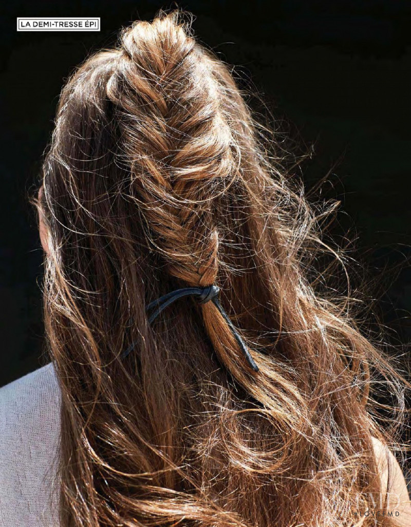 Solveig Mork Hansen featured in Un Hair De Plage, August 2014