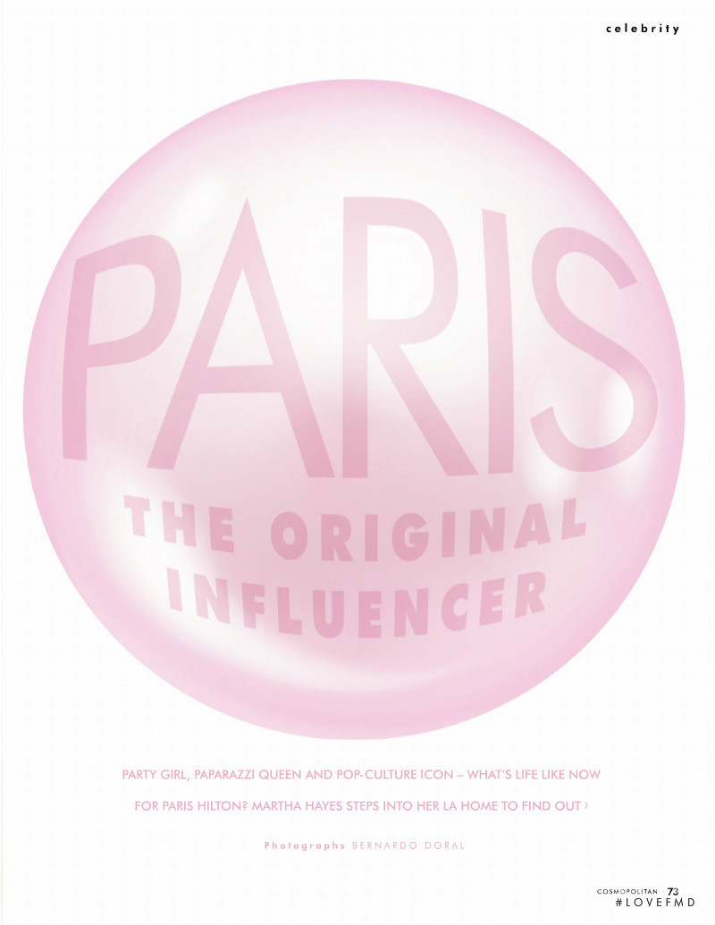 Paris the original Influencer, April 2020