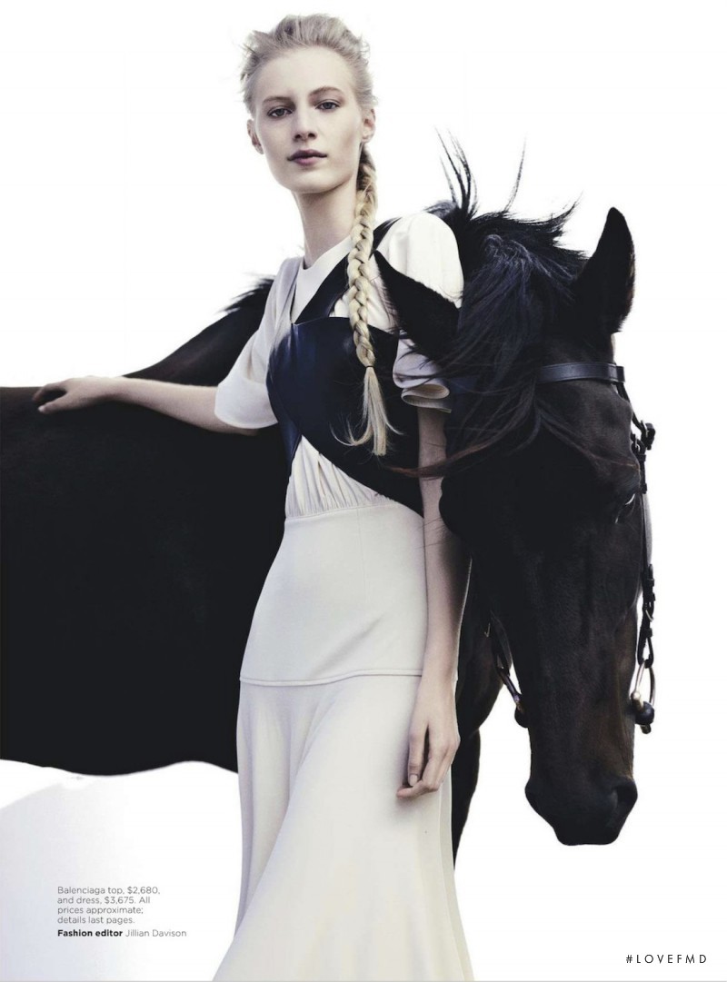 Julia Nobis featured in Black Beauty, December 2012