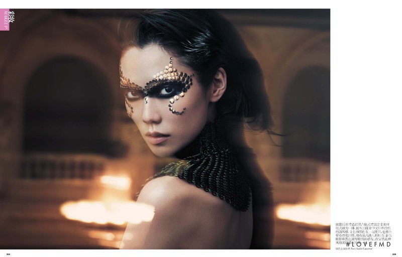 Tao Okamoto featured in Byzantine Lux, December 2012