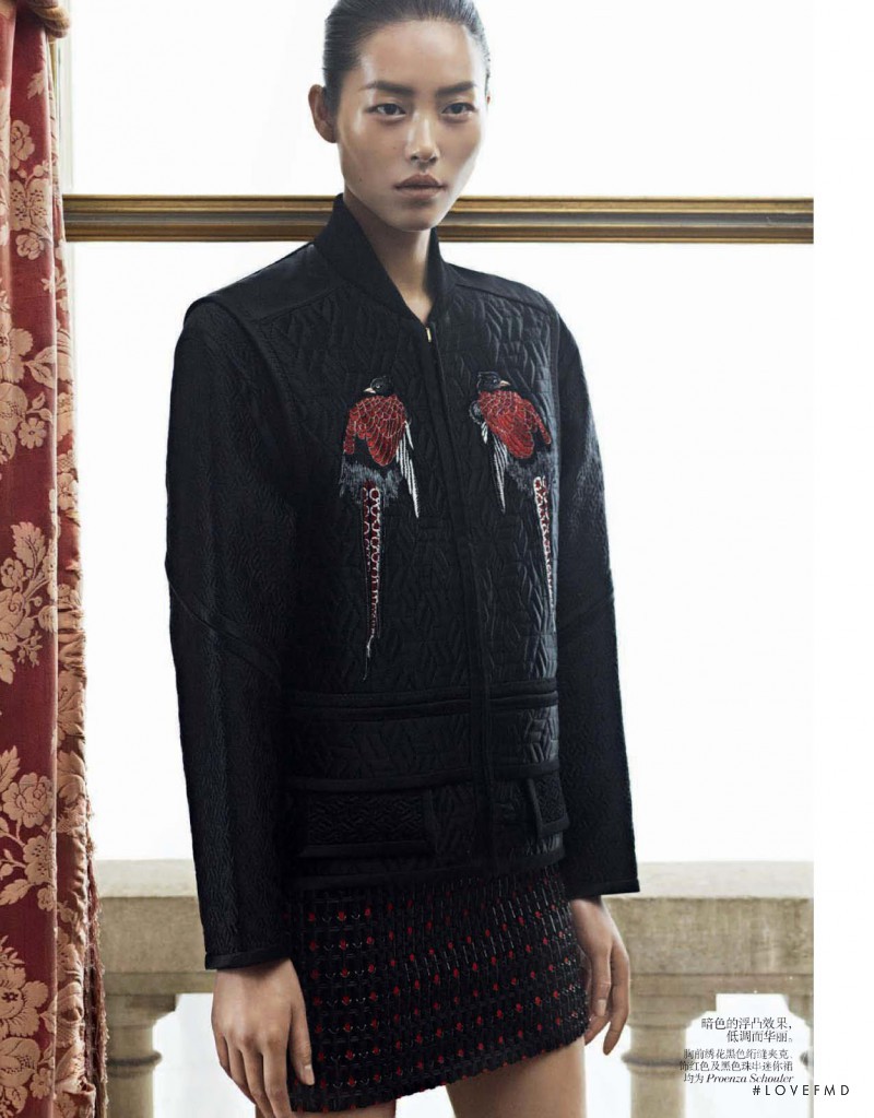 Liu Wen featured in Oriental Tales, December 2012