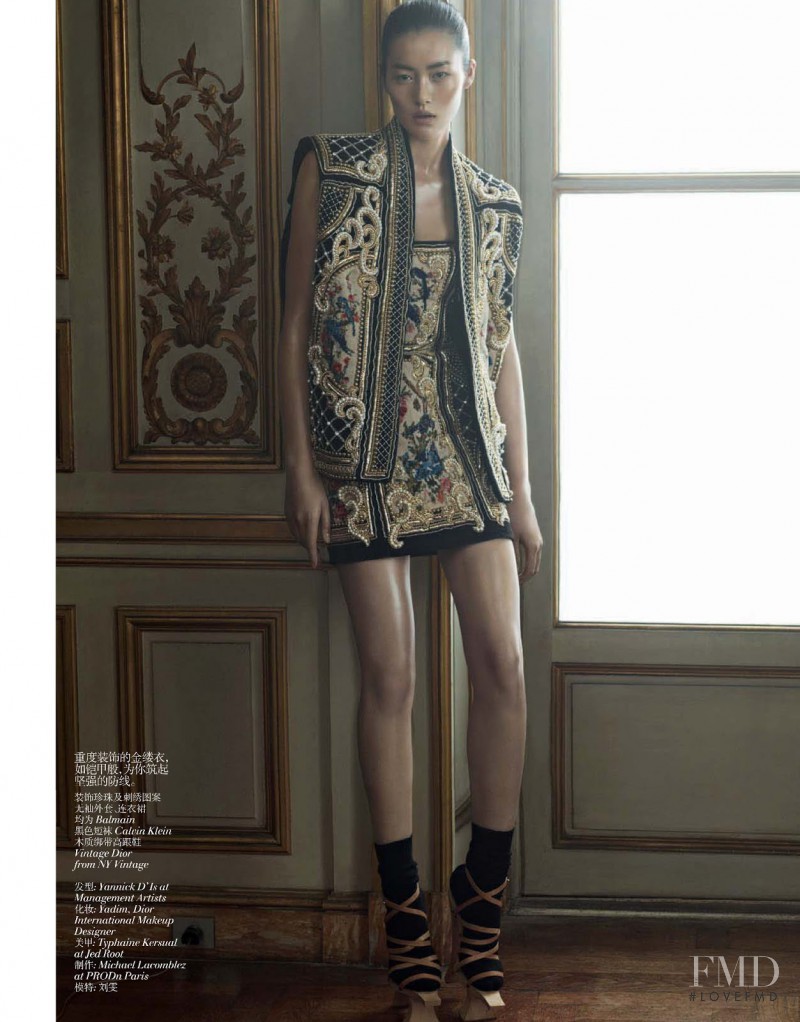 Liu Wen featured in Oriental Tales, December 2012