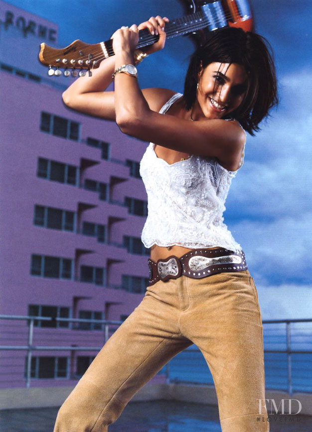Teresa Lourenço featured in Easily Suede, January 2002
