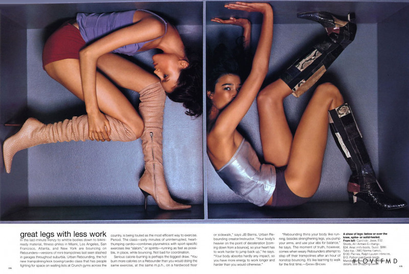 Teresa Lourenço featured in The First Step, July 1999