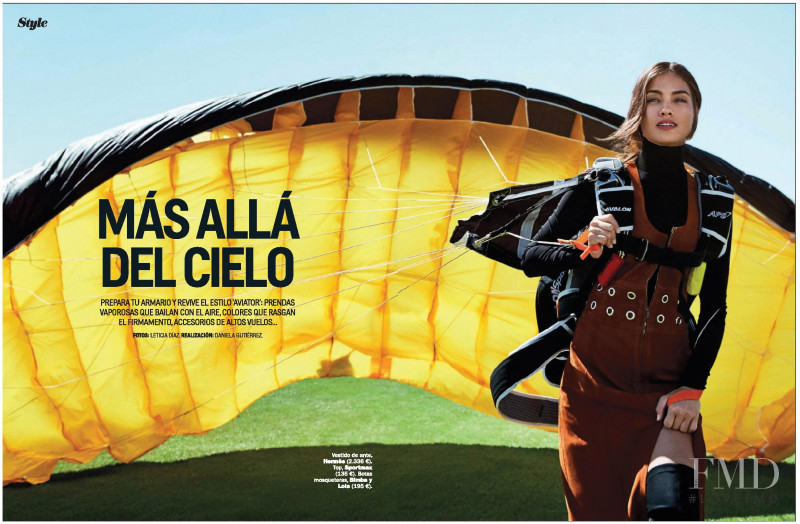 Gulsina Kalimullina featured in Mas Alla Del Cielo, November 2017