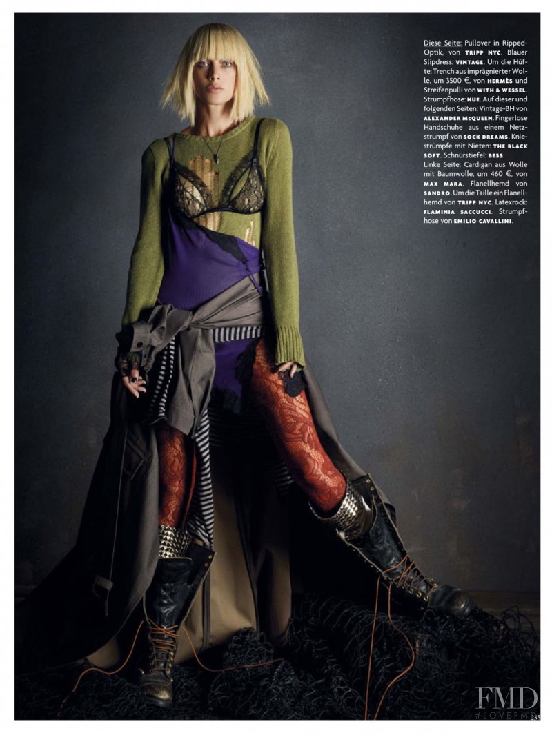 Carolyn Murphy featured in Rebel Romance, December 2012