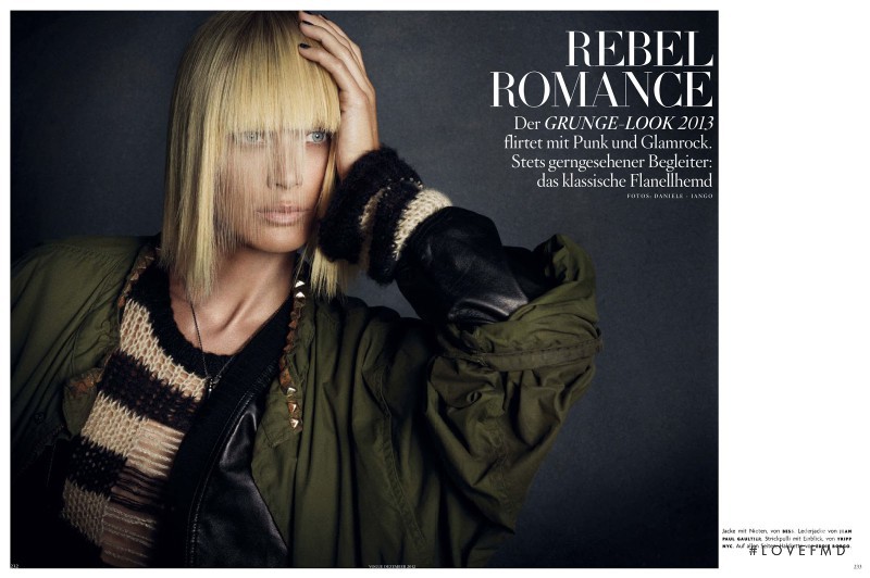 Carolyn Murphy featured in Rebel Romance, December 2012