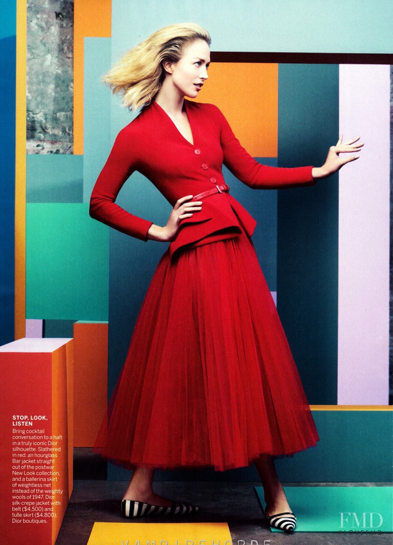 Raquel Zimmermann featured in Full Spectrum, December 2012