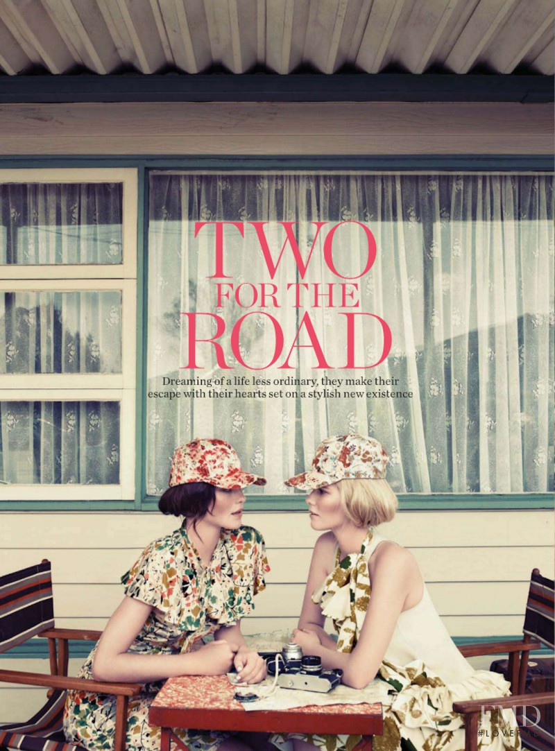 Francesca Frame featured in Two For The Road, December 2012