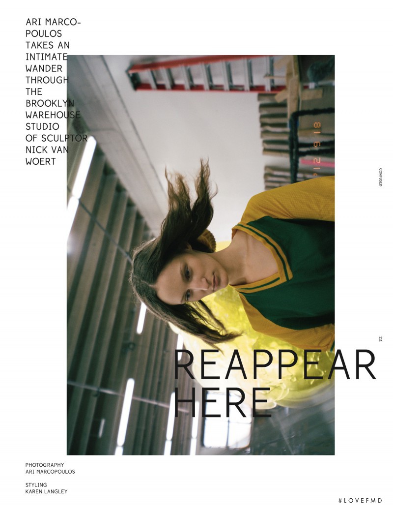 Franzi Mueller featured in Reappear Here, November 2012