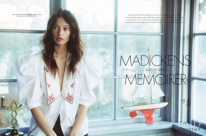 Mona Johannesson featured in Madikens Memoirer, March 2020