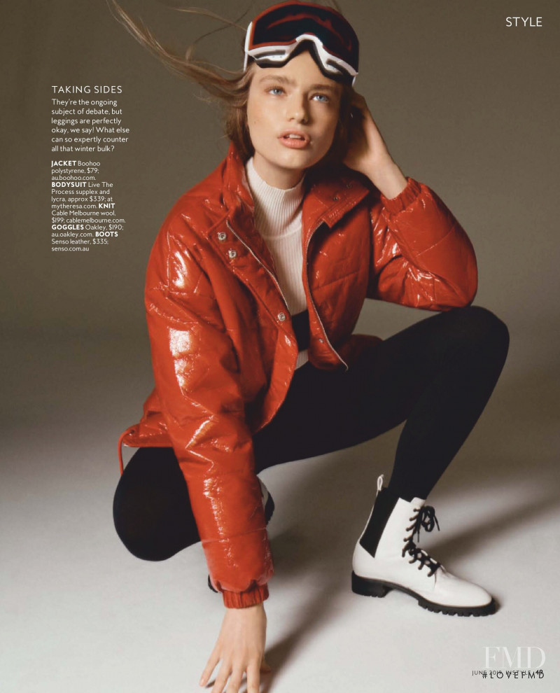 Anna Mila Guyenz featured in Cool Change, June 2019