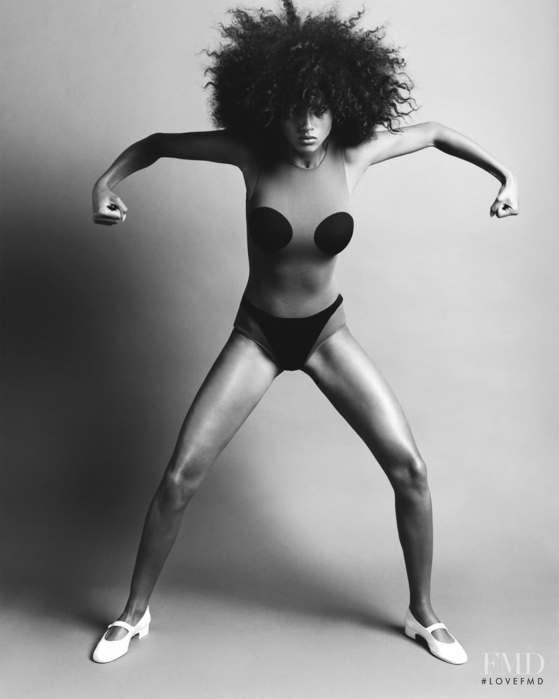 Imaan Hammam featured in La Révolution Afro, November 2018