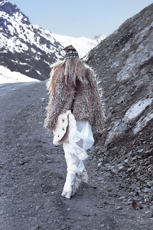 Tori Praver featured in Into the white, December 2011