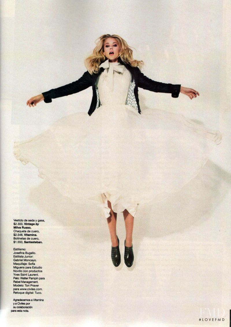 Tori Praver featured in L.A. Woman, March 2012