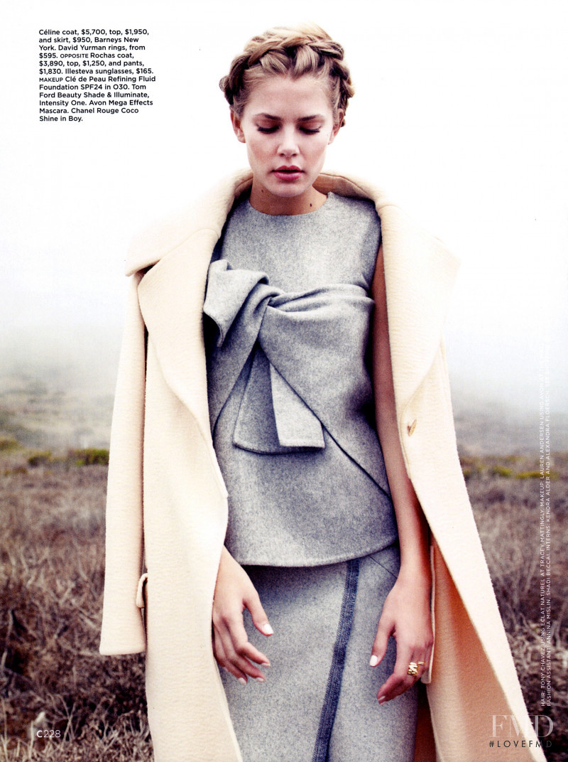 Tori Praver featured in Marine Layers, September 2013