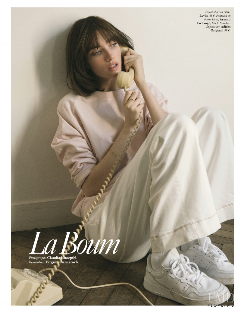 Grace Hartzel featured in Miss Vogue: La Boum, June 2020
