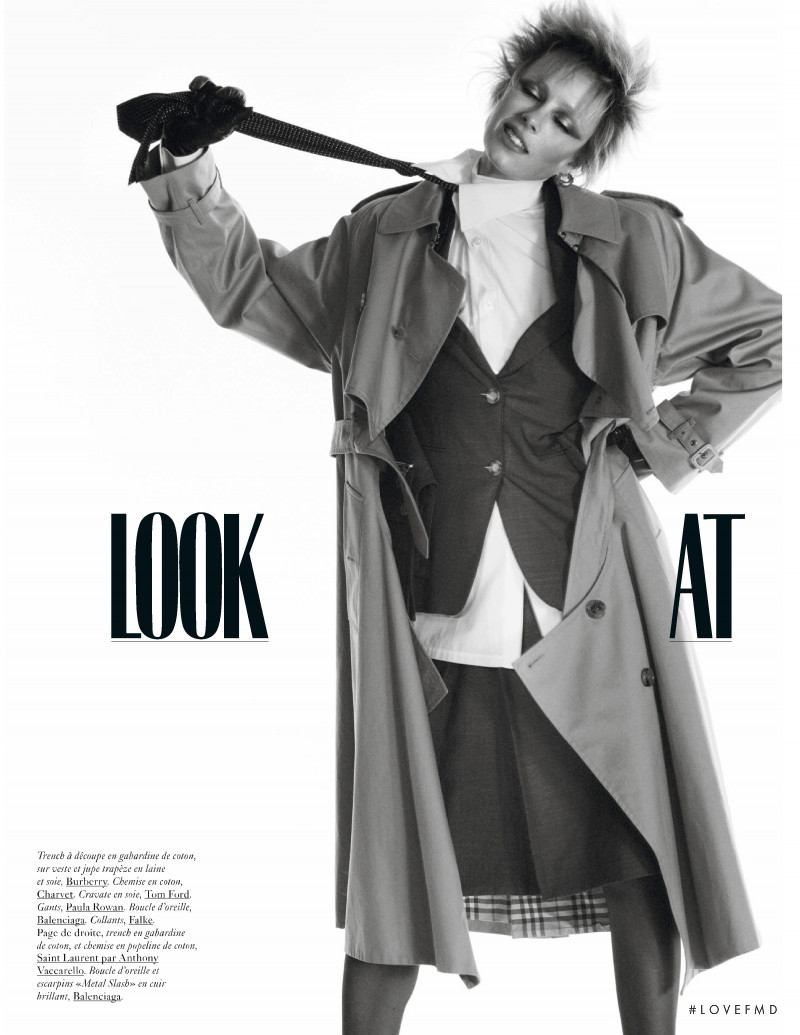 Edie Campbell featured in Look at Me, June 2020