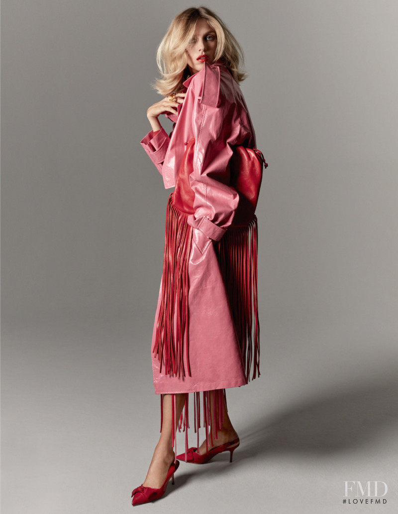 Anja Rubik featured in La Couleur Me Va Si Bien, June 2020