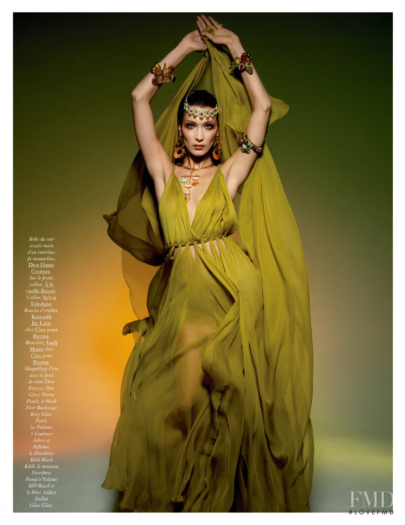 Bella Hadid featured in La Haute Couture, June 2020