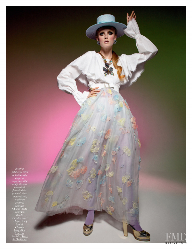 Rianne Van Rompaey featured in La Haute Couture, June 2020