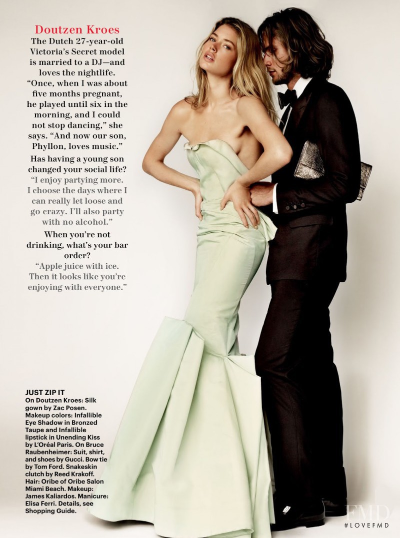 Doutzen Kroes featured in Life Of The Party, December 2012
